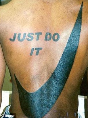 nike fail tatuaggio