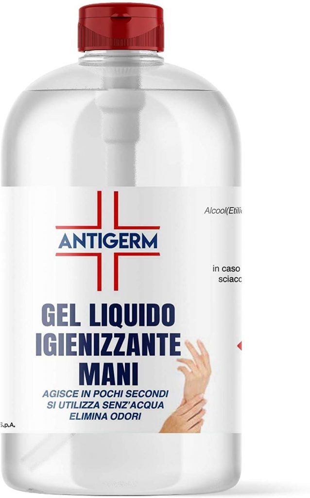 riaprire l'attività con gel igienizzante