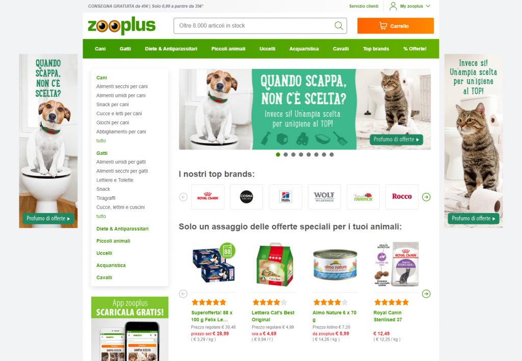 zooplus e-commerce